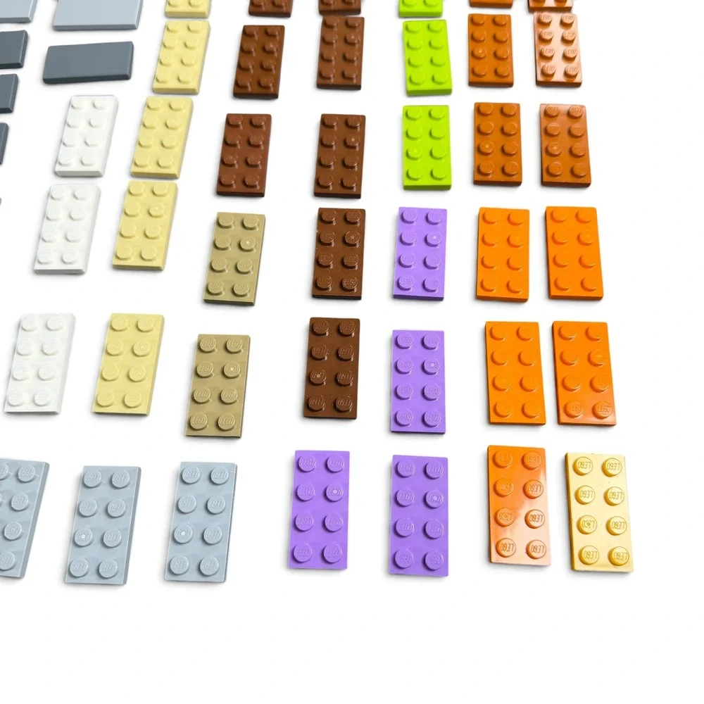 LEGO Mixed Plate and Tile Bulk Lot Assorted Colors and Sizes Genuine Parts